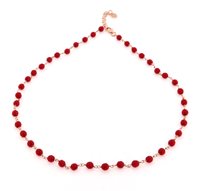 Collana Forever Gioielli Donna Collana Argento in Argento Corallo FGCO00128 - FGCO00128